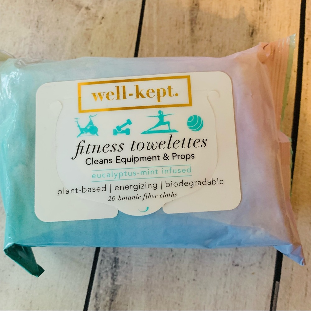 Well- kept fitness towelettes 26 cloths